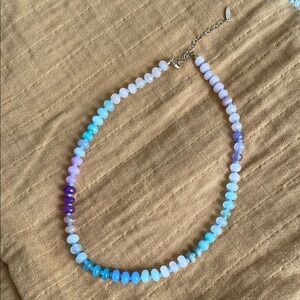 Anthropologie Rainbow Stone Necklace🌈